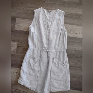 Tommy Bahama linen utility dress size large